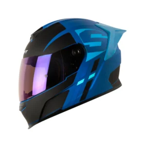 CASCO SHAFT SH-502SP LUKE NEGRO/AZUL